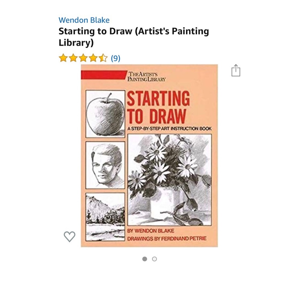 Art instruction Book by Wendon Blake